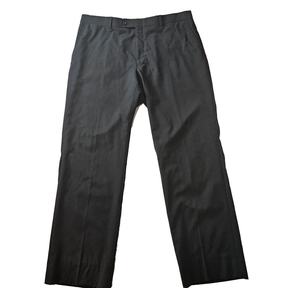 Tommy Hilfiger Mens Black Dress Pants Size 38W x 32L